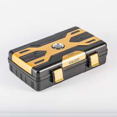 wholesale JIFENG travel cigar case for10 cigars, ABS cigar humidor JF-093