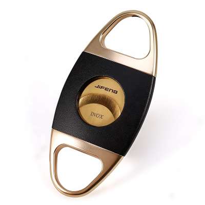 JF-J01 JIFENG high quality customized logo metal portable cigar cutter