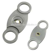 Precise Cut Stainless Steel Cigar Cutter Scissors Accessories CM-017X