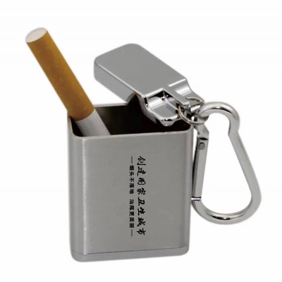 YB-5013 5.5*3.9*1.9cm 47g Wholesale popular Personal portable ashtray, pocket ashtray ,aluminium custom ashtray