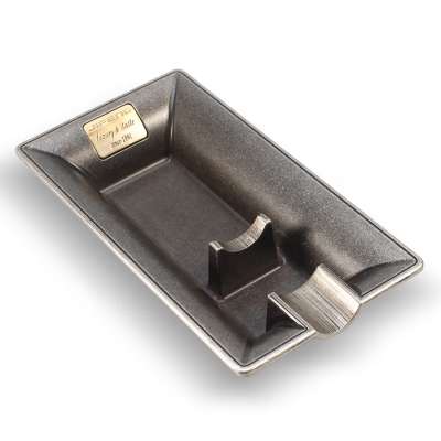 JF-073 unique custom made log outdoor smoking mini metal bin luxury hardware JIFENG cigar ashtray